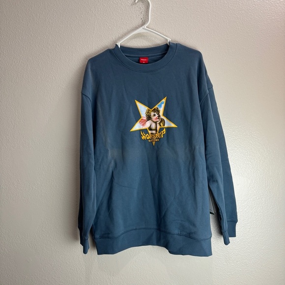 Worship Supplies Vintage Pullover Jacket Size Medium - Picture 1 of 8